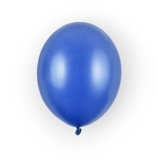 Picture of LATEX BALLOONS METALLIC BLUE 12 INCH